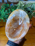 Fire Quartz and Golden Healer Bowl