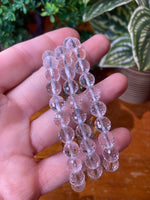 Faceted Clear Quartz Bracelet