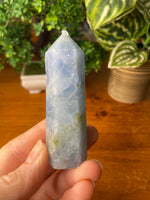 Blue Calcite Point