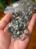 Small Moss Agate Chips