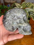 Labradorite Skull