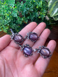 Purple Mica Pendant