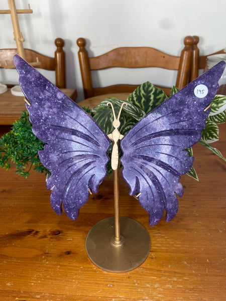 Lepidolite Butterfly Wings