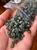 Green Apatite Chips