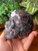 Garnet Skull