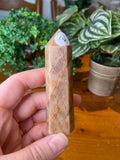 Peach moonstone point