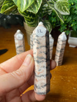 Pink Zebra Jasper Points