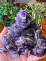 Chevron Amethyst Buddha