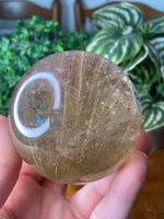 Gold Rutile Sphere