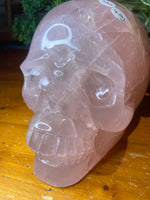 Rose Quartz Skull