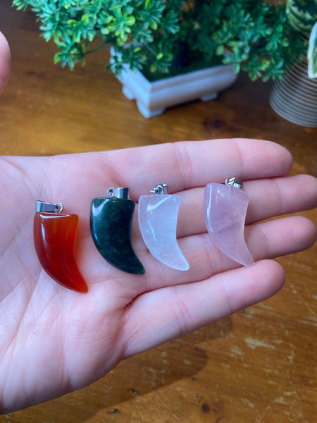 Horn Pendants