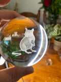 Chinese Zodiac Animal Glass Spheres