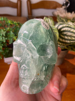 Fluorite Skull