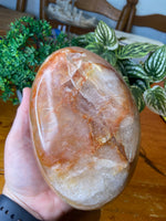 Fire Quartz and Golden Healer Bowl