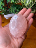 Rose Quartz Palm Stone