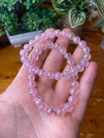 Aura Rose Quartz Bracelet