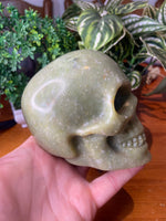 Green Jade Skull