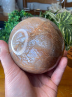 Peach Moonstone Sphere